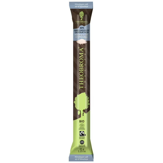 Organic 60% Dark Chocolate Baton with Himalayan Sea Salt