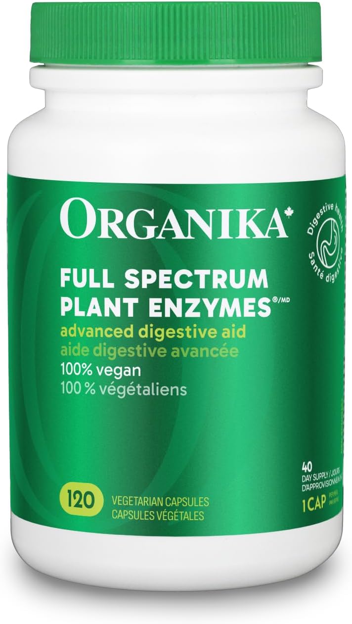 Organika Full Spectrum Plant Enzymes (120 caps)
