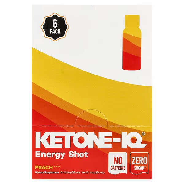 Ketone-IQ (6 Pack) Classic Multi-serving Peach Flavor