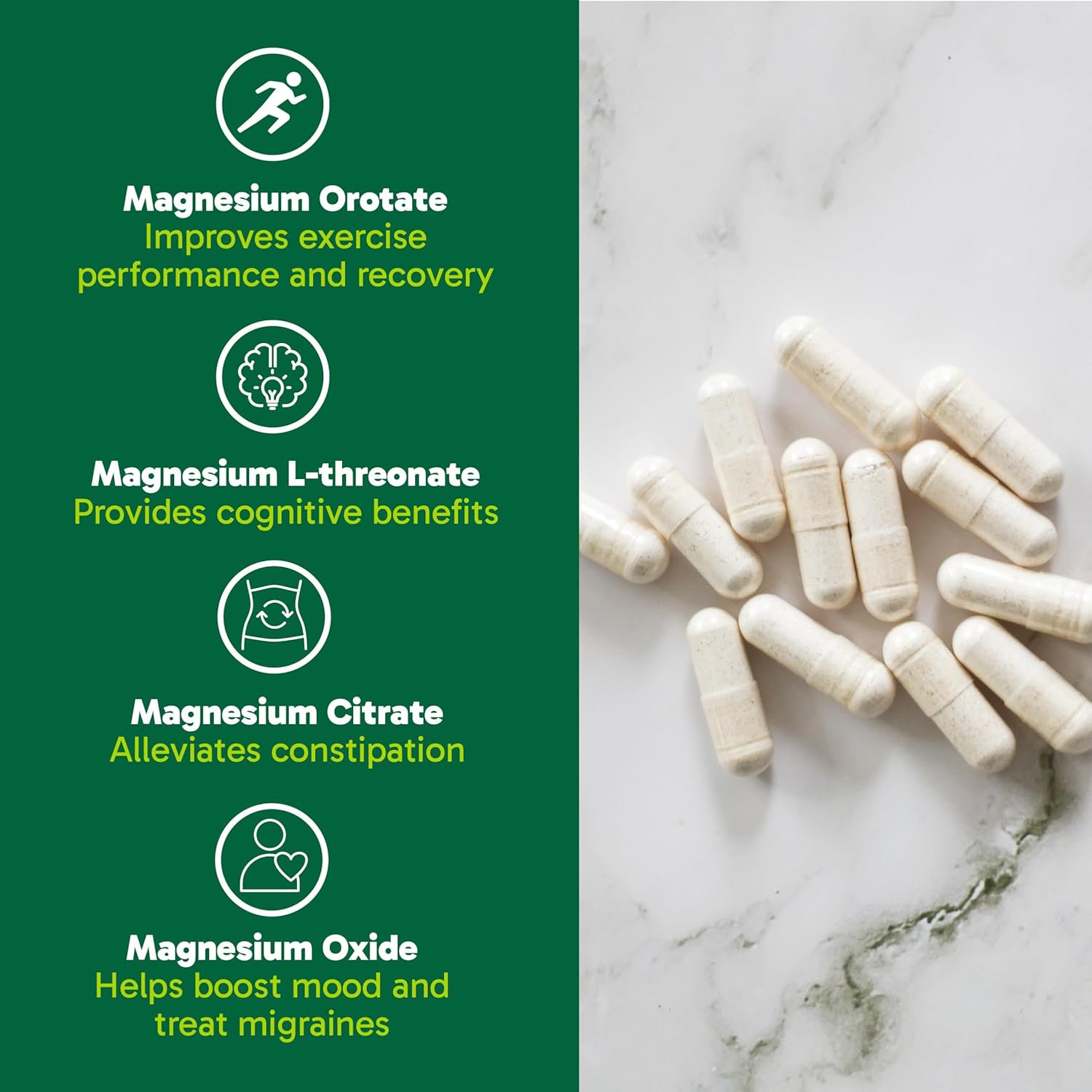 Organika 8-in-1 Magnesium (90 caps)
