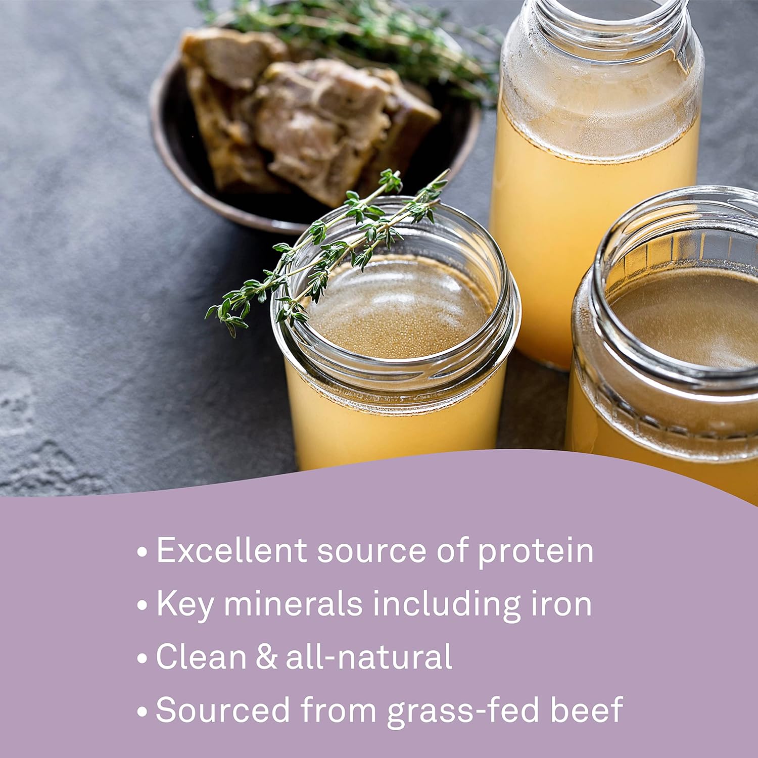 Organika Grass-fed Bone Broth Powder (300g)