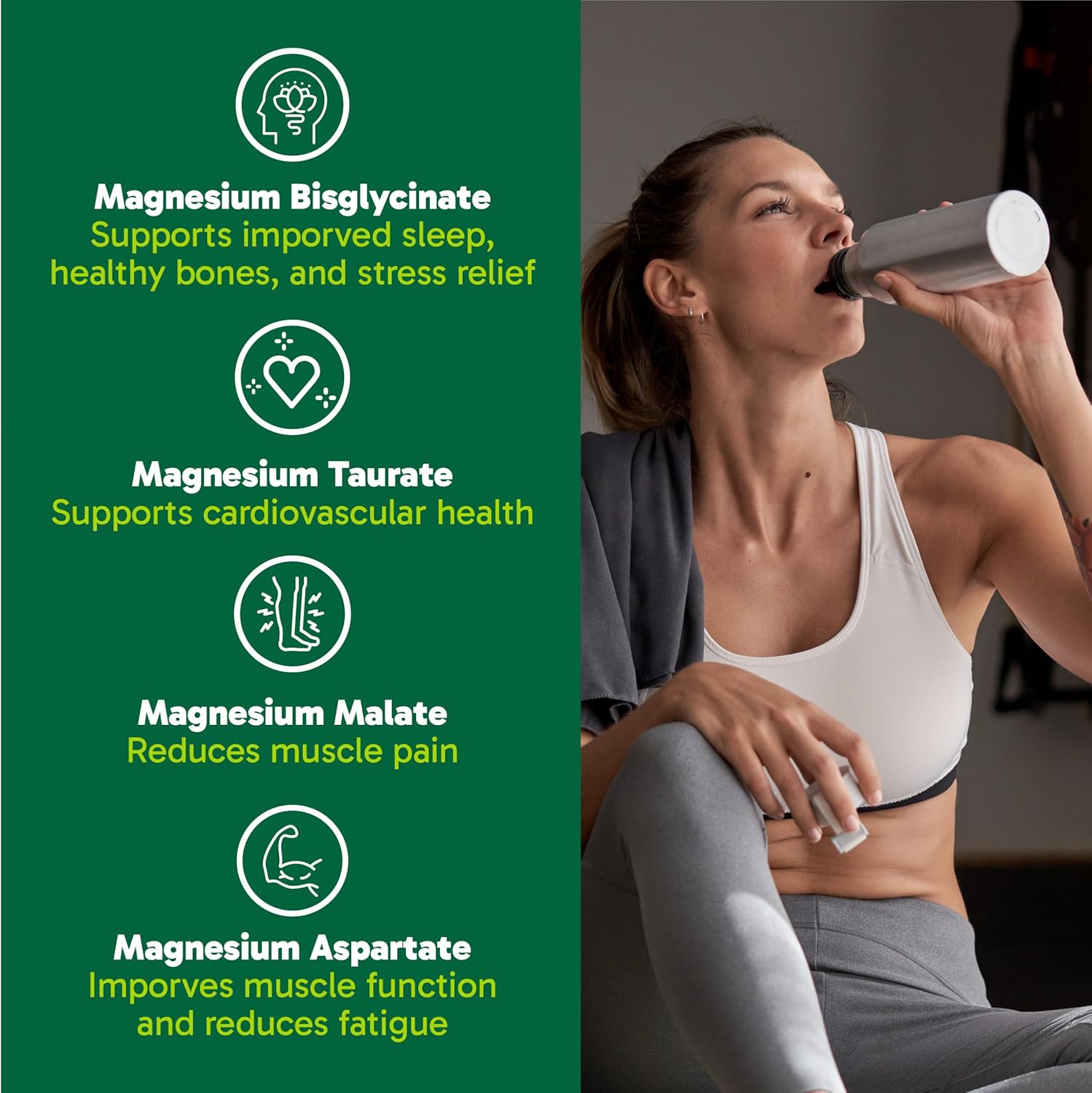 Organika 8-in-1 Magnesium (90 caps)