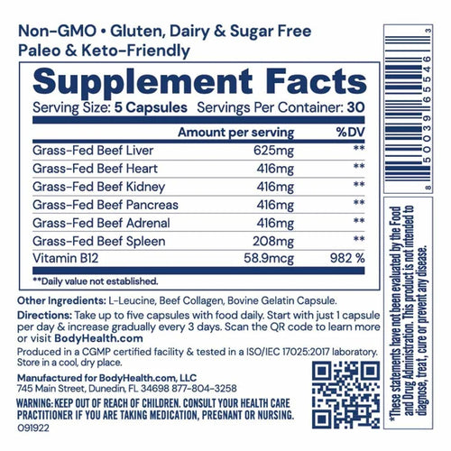 BodyHealth Organ + (150 capsules)